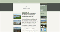 Desktop Screenshot of lossiemouthcaravans.co.uk